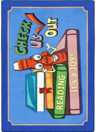 Joy Carpets Kid Essentials Check Us Out Multi